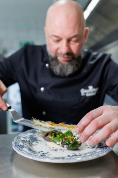 bild nr 14 name gourmet gang 2025 dicke bohnen milchreis 14 457